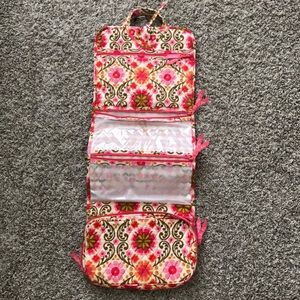Vera Bradley hanging cosmetics organizer